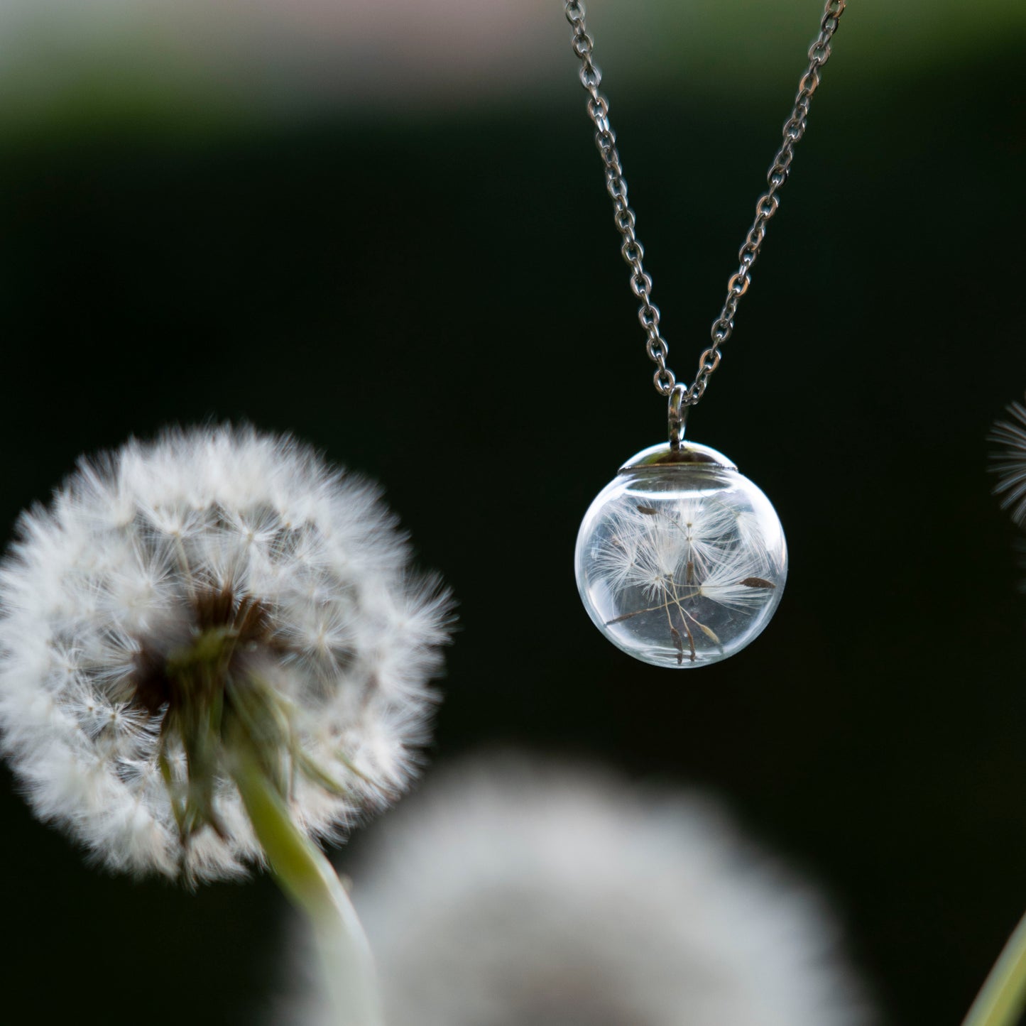 Collana con Semi di Soffione