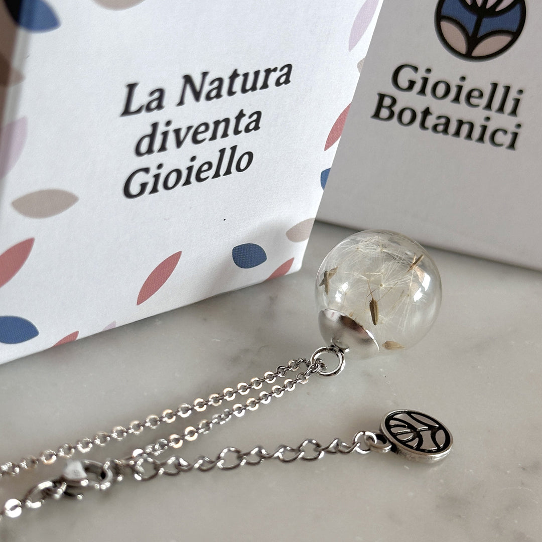 Collana con Semi di Soffione